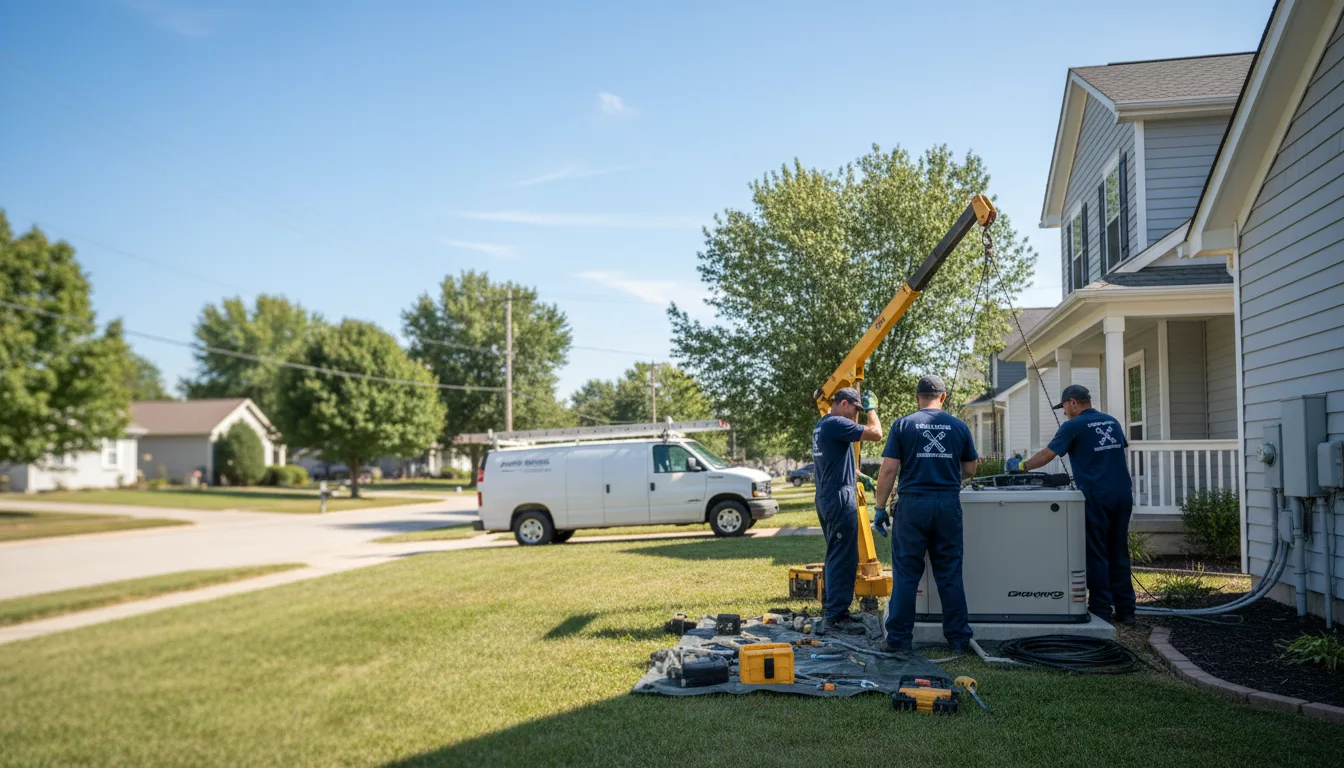 Generator Installation in Stonewall, LA near me